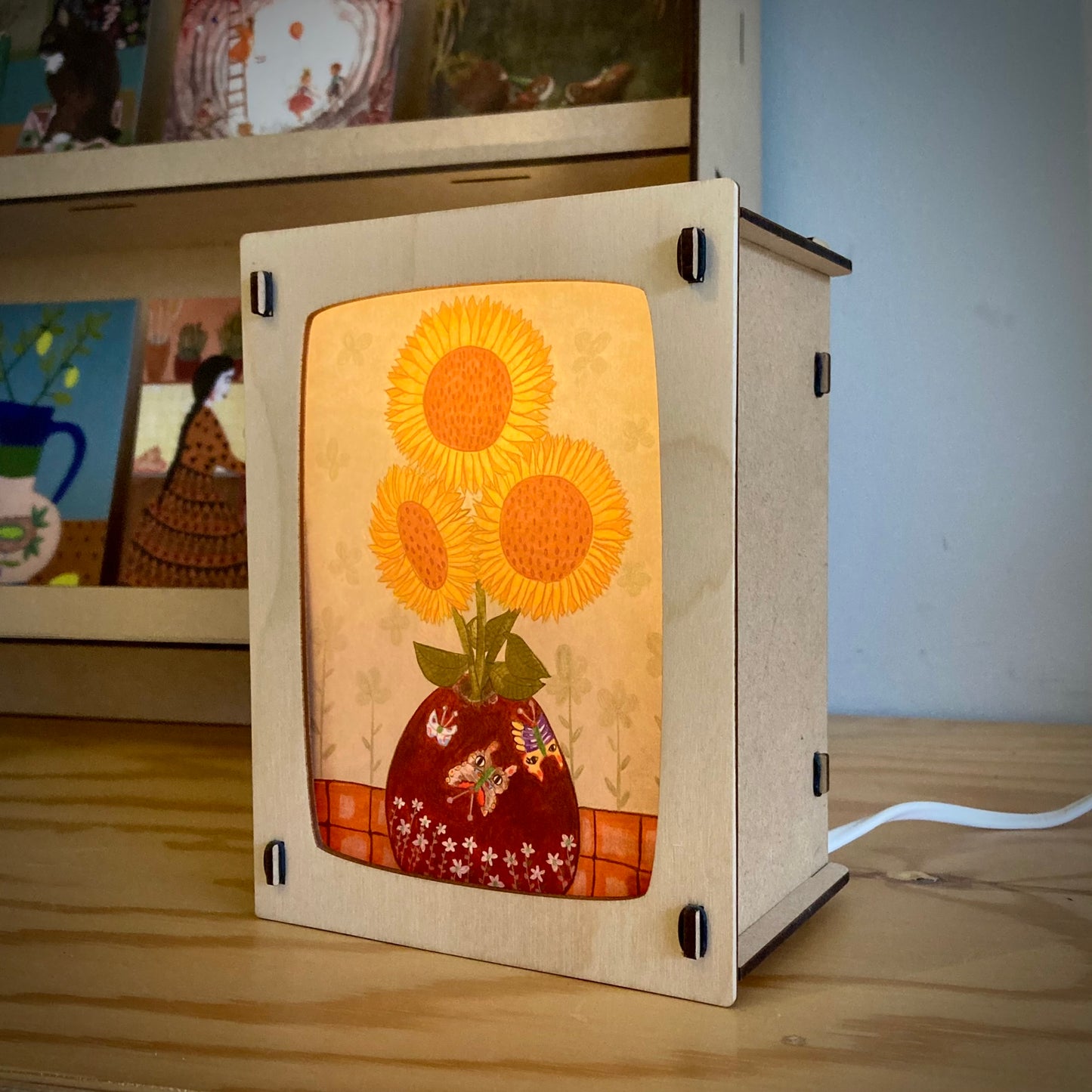 Postcardlamp basic