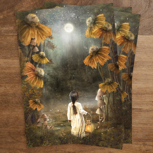 Guiding light | Postcard Iris Esther
