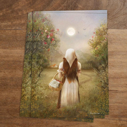 Harvest moon | Postcard Iris Esther