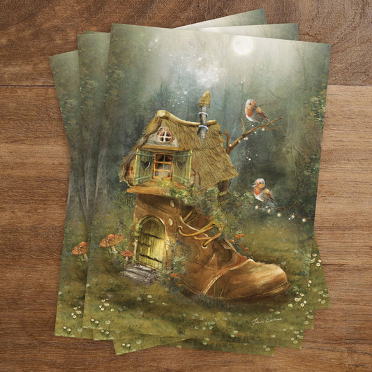Home sweet home | Postcard Iris Esther