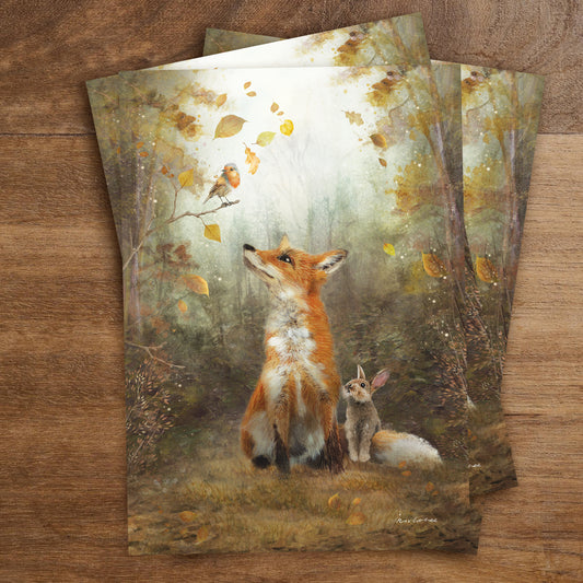 Ready for fall | Postcard Iris Esther