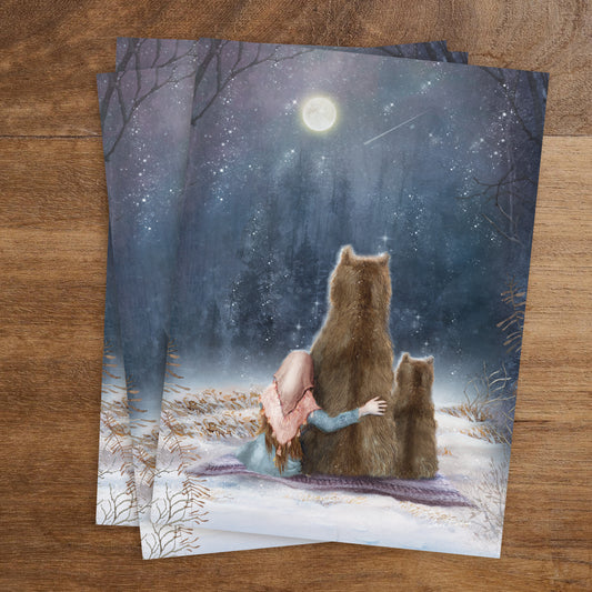 Sound of snow | Postcard Iris Esther